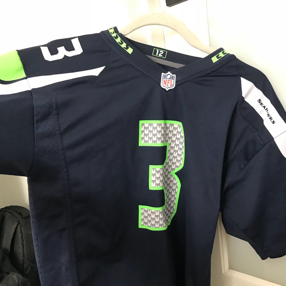 Nike Russell Wilson Seahawks jersey